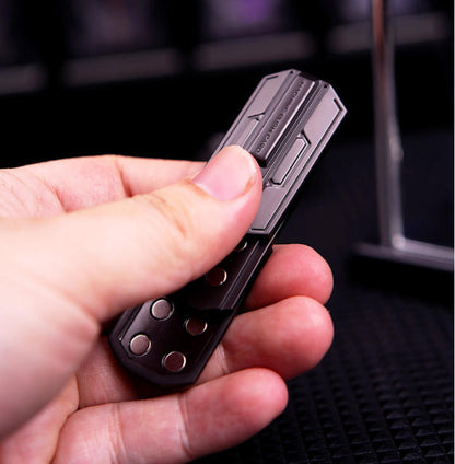 Leuchtender Magnet-Fidget-Slider für Erwachsene – 3-lagiges haptisches Drück-Spielzeug zur Stressbewältigung, ADHS- und Angstunterstützung