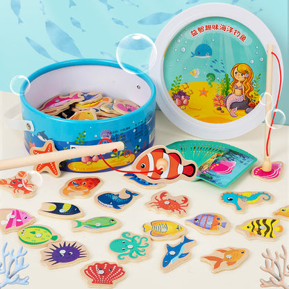 Montessori Fishing Game for Toddlers – Educational Toy for Ages 1+