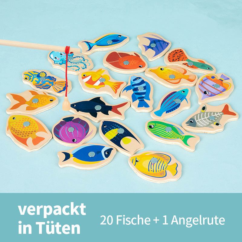 Montessori Fishing Game for Toddlers – Educational Toy for Ages 1+
