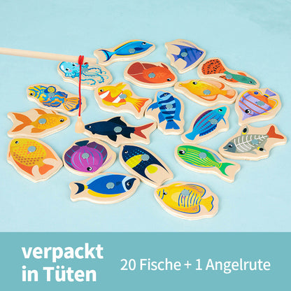 Montessori Fishing Game for Toddlers – Educational Toy for Ages 1+