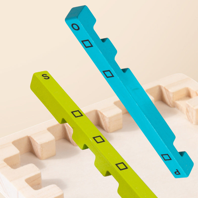 Pädagogisches Holz Regenbogen Stapelspiel - Sensorisches Lernspielzeug für Kinder ab 1 Jahr | Ideal für Zuhause & Kindergarten