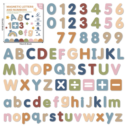 Magnetische Schreibtafel mit Stift und Buchstaben – Lernset zum Schreibenlernen, Alphabetübung und Vorschulförderung für Jungen und Mädchen