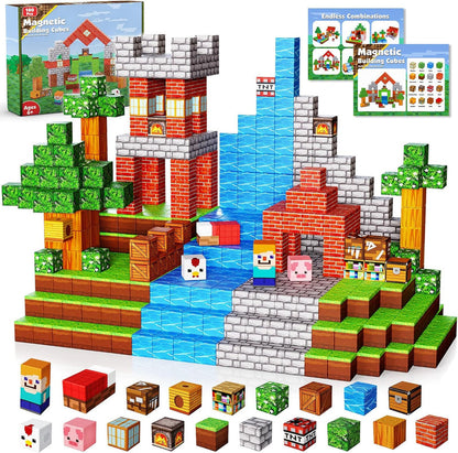 Magnetische Bausteine für Kinder