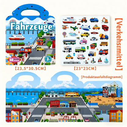 Magnetic building blocks for children 