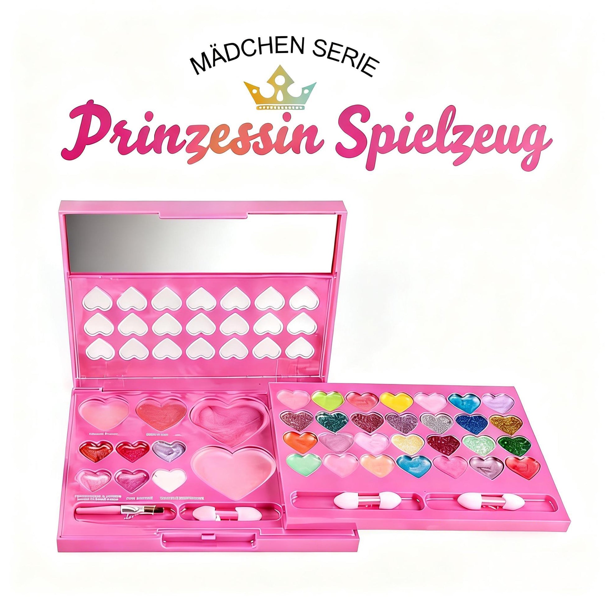 Schminkkoffer für Mädchen – Waschbares Kinder Schminkset, Spielzeug Make-up Geschenk für Kinder 3–12 Jahre - Spileo