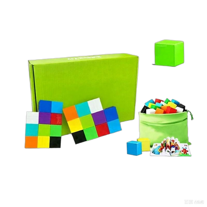 Magnetische Bausteine für Kinder – 100 Teile Lernspielzeug ab 3 Jahren