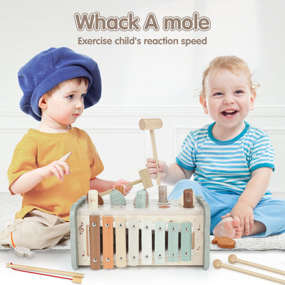 Montessori Hammerspiel aus Holz Spileo