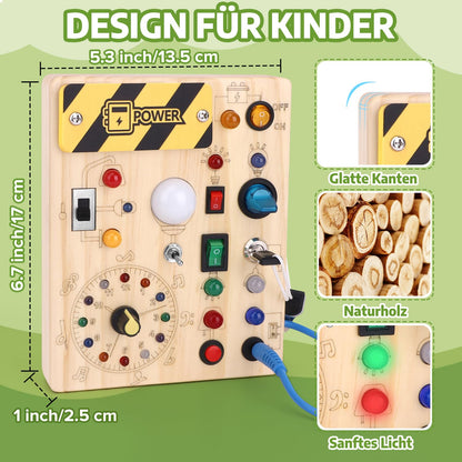 Montessori Busy Board ab 1 Jahr