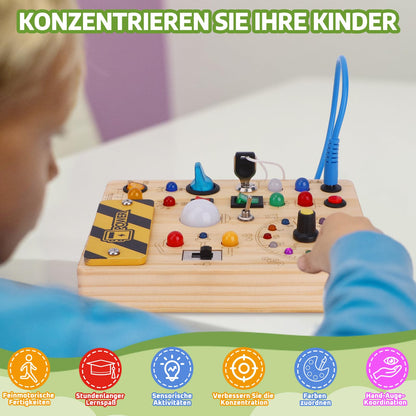 Montessori Busy Board ab 1 Jahr