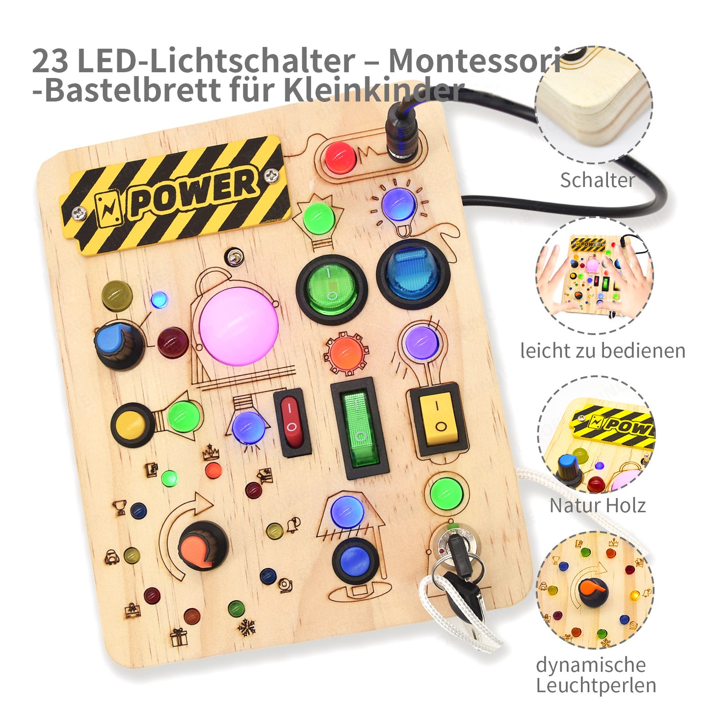 Montessori Busy Board 