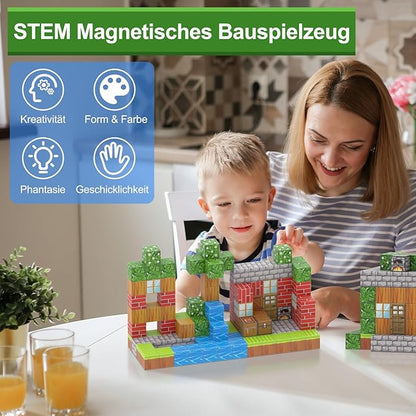 Magnetic Building Blocks Montessori