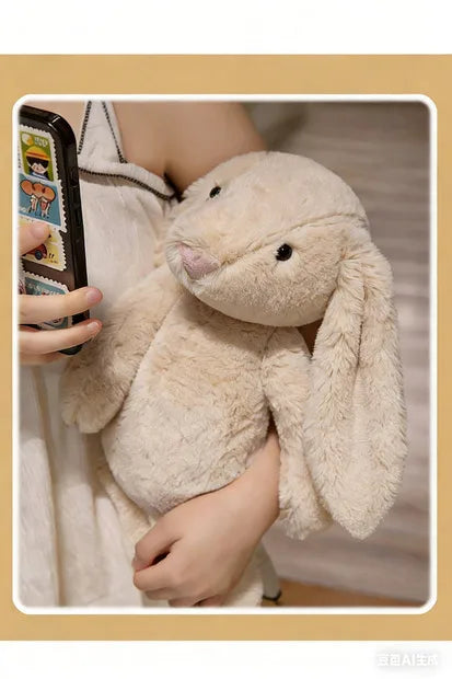 Bashful Silberner Hase 'Bloom' – Kuschelweiches Plüschtier, 30,5 cm